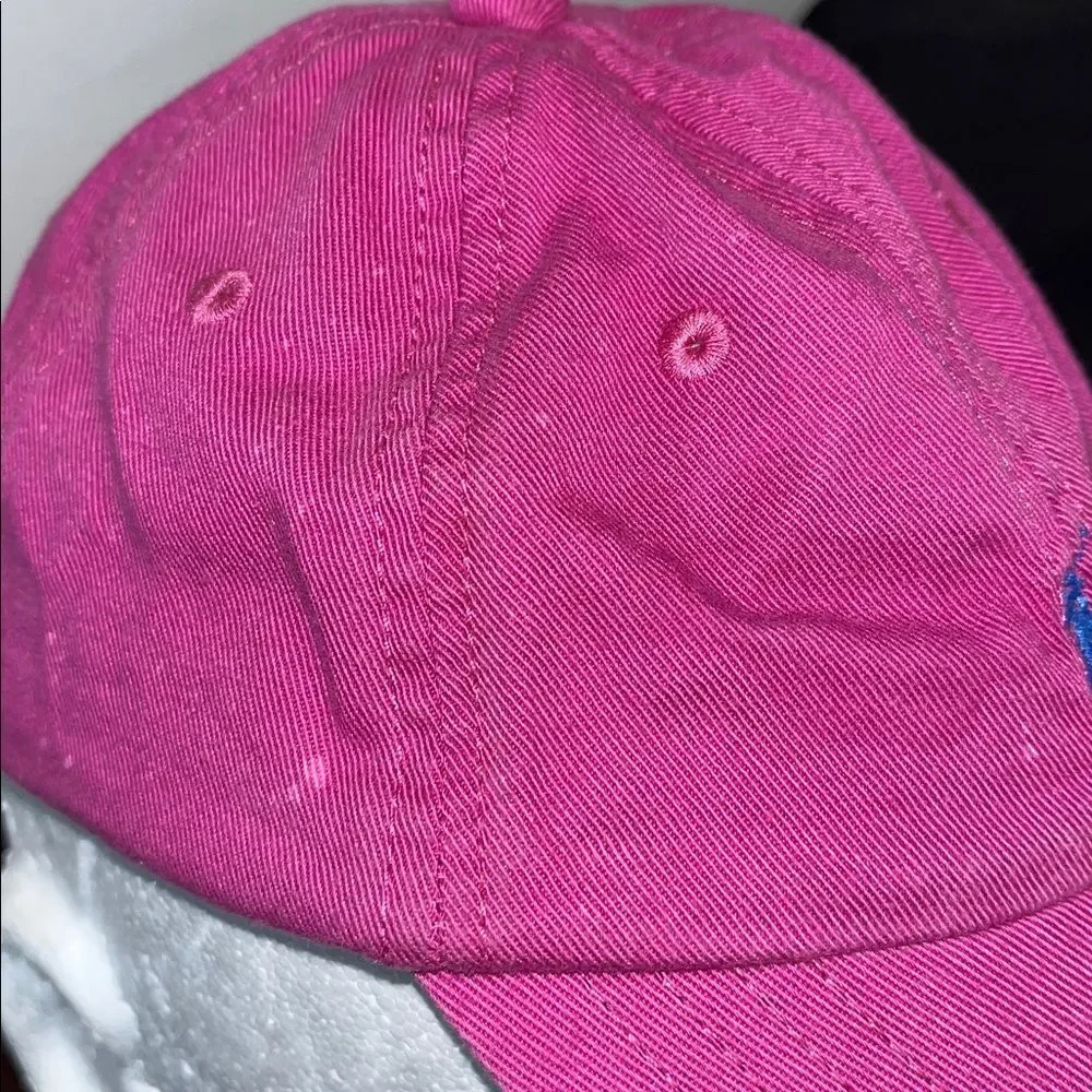 Polo by Ralph Lauren baby light purple one size cap (12M-24M) used stained